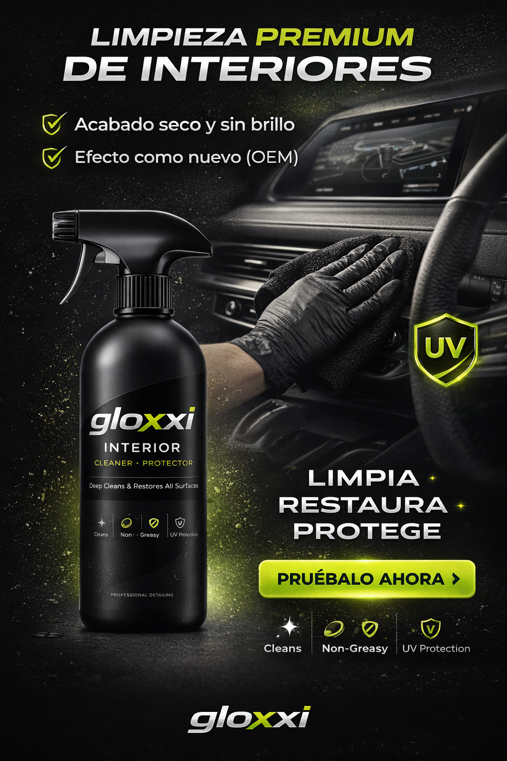 Gloxxi Interior Cleaner & Protector